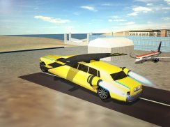 Flying Limo Car Simulator screenshot 4