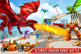 Flying Dragon - Car Robot Game screenshot 3