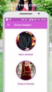 Latest Dress Designs for Male-Female 2019 screenshot 1