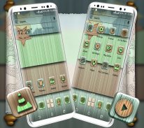 Colourful Wooden LauncherTheme screenshot 2