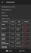 WMMS - Weight, Fat, Muscle, Visceral Fat, Body Age screenshot 2