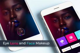 Eye lens and Face makeup screenshot 0