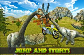 Course de vélo sim: dino world screenshot 2
