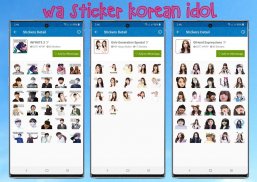 WAStickerApps KPOP Idol Korean - Sticker Maker screenshot 1