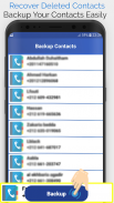 Restore Contacts - Recover & Backup Contacts screenshot 4