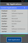 Job Application Manager screenshot 2