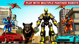 Panther Robot Transform Robot Transforming Games screenshot 5