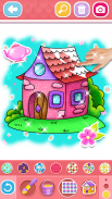 Glitter House coloring and drawing for Kids screenshot 15