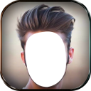 Man Hairstyle Cam Photo Booth Icon