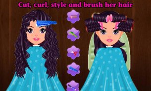 Hair salon - kids games screenshot 1