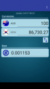 S Korea Won x Australia Dollar screenshot 2