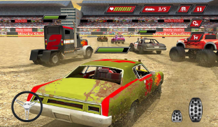 Coche Demolición derby Raza 3D screenshot 12