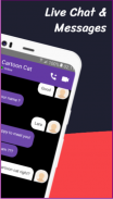 Cartoon Cat Video Call and Live Chat Messenger ☎️ screenshot 0