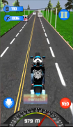 Highway Dash 3D  - 速度街头摩托车赛车 screenshot 0