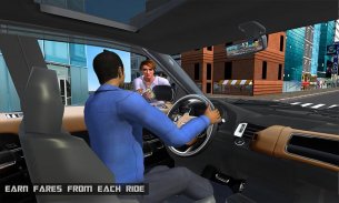 Taxi Cab ATV Quad Bike Limo City Taxi Driving Game screenshot 2