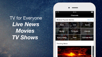 (REST-OF-WORLD ONLY) Free TV Show Apps, News Line! screenshot 3