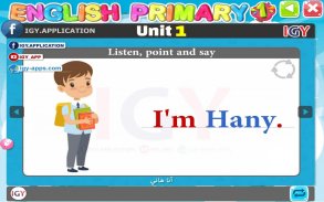 English for Primary 1 - First Term screenshot 3