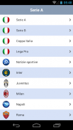Serie A Calcio screenshot 4