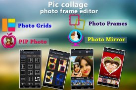Pic collage Photo Frame Editor screenshot 6