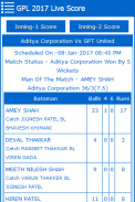 GPL Live Score screenshot 2