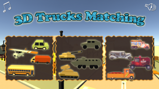 Vehicle Matching Puzzle - 3D Game for Kids screenshot 7