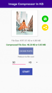 Photo Compressor In KB and MB screenshot 2