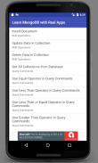 Learn MongoDB with Real Apps screenshot 0