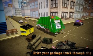 Real Robot Transformation Garbage Truck Driving 3D screenshot 1