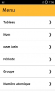 Tableau périodique screenshot 1