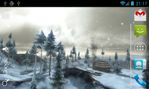 Winter Forest Live Wallpaper screenshot 3