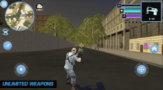 Marines Army Mafia Crime Simulator Fight screenshot 1