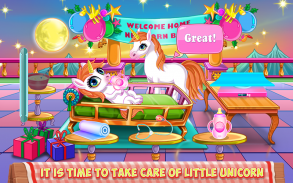 Cute Unicorn Welcome Party screenshot 0