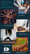 eMeetings  - Best HD Video Conference App screenshot 2