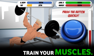 Bodybuilding and Fitness game - Iron Muscle screenshot 0