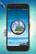 Island Clock Live Wallpaper screenshot 2