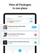Package Tracker - pkge Mobile screenshot 1