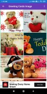 Happy Teddy Day:Greeting, Photo Frames, GIF Quotes screenshot 6