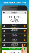 Spelling Gaps screenshot 1