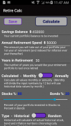 Retirement Calculator Simulato screenshot 3