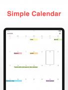 N Calendário -  Simples Agenda screenshot 7