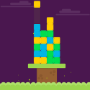 Falling Blocks Icon