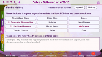 Mobile Midwife EHR Client Port screenshot 13