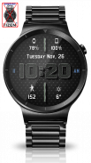 Chrome Leather HD Watch Face screenshot 6