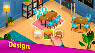Fancy Cafe - 装饰和餐厅游戏 screenshot 5