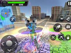 Jogo de guerra Dino Robot Tran screenshot 4