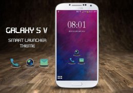 Galaxy s5 smart launcher theme screenshot 0