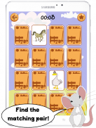 Granja Animal juego de memoria screenshot 9