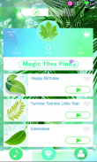 Green Leaf Magic Tiles 2 screenshot 8