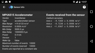 Sensor Info screenshot 6