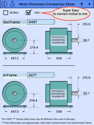 Motor Dimension Compare Tool screenshot 0